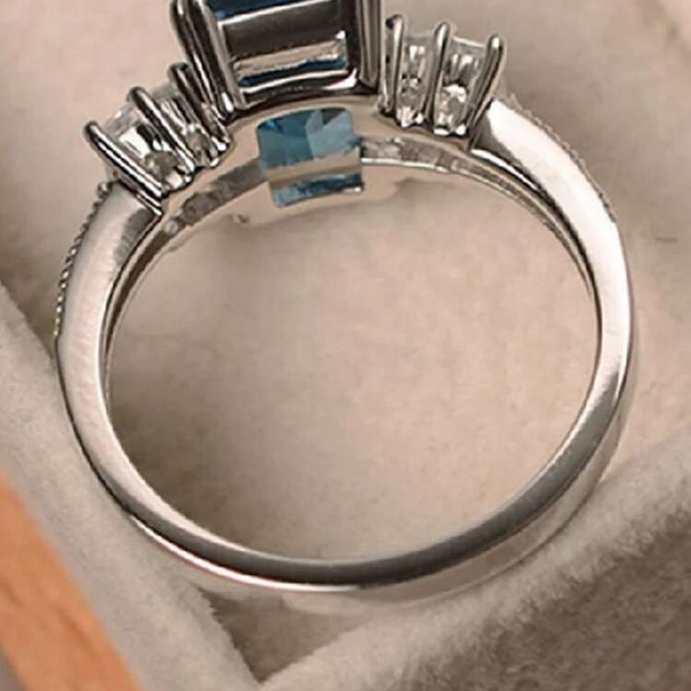 - BRIDAL ENGAGMENT WEDDING RING - Picture 4 of 4